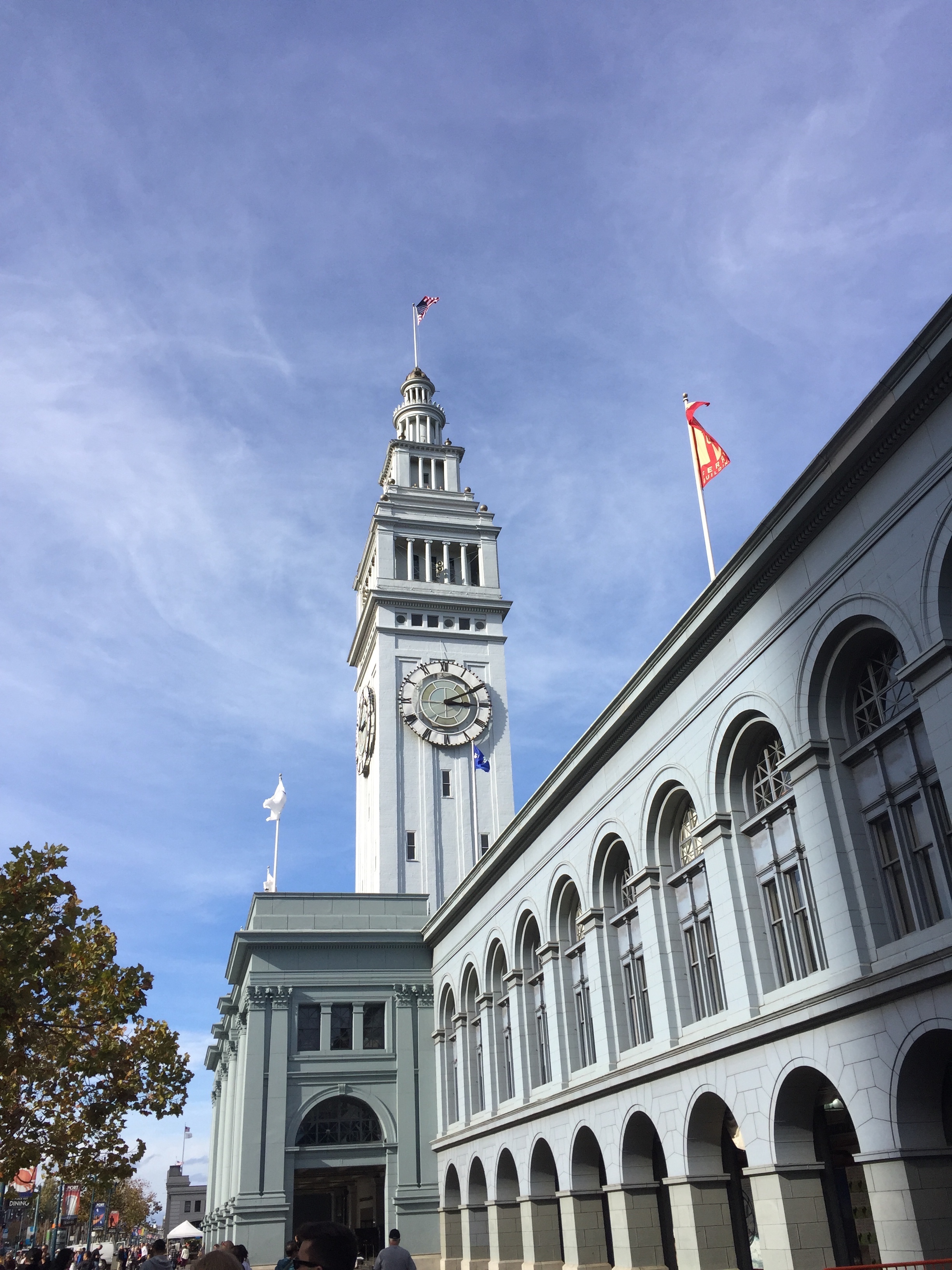 Side view of the Ferry Building. Photo by Jill Reilly